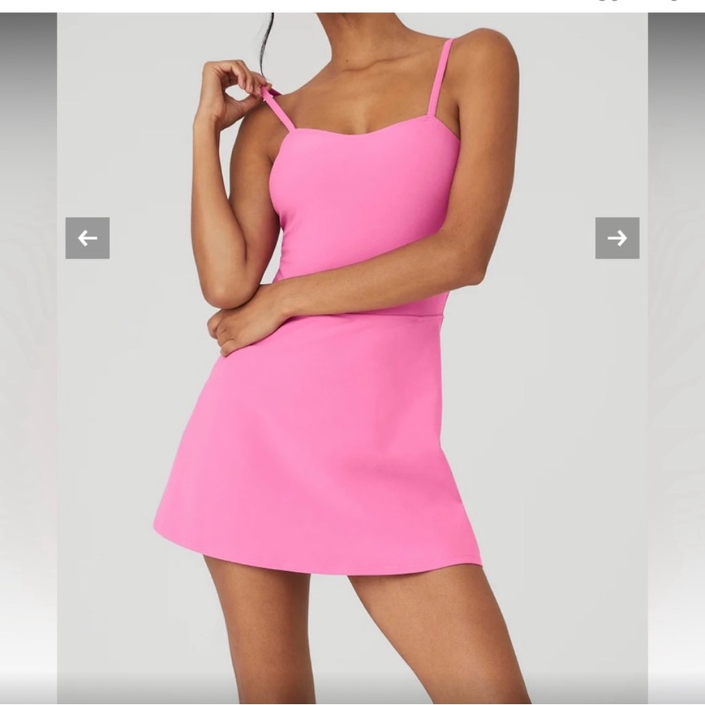 Alo Yoga Alosoft Courtside Tennis Dress